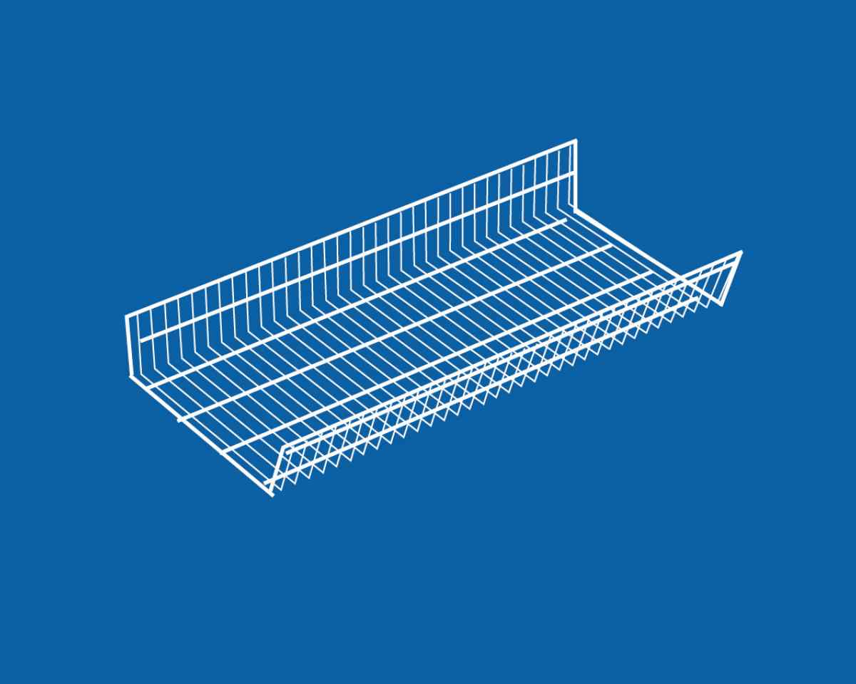 Sovella säilytysjärjestelmän teräslankakori